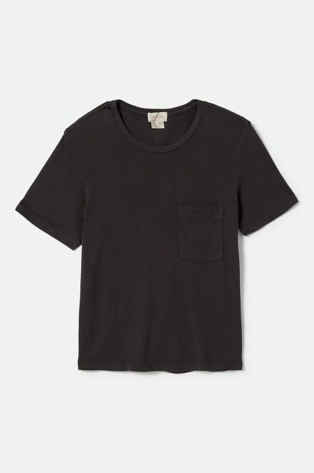 Carefree Organic Garment Dye Perfect T-Shirt - Black