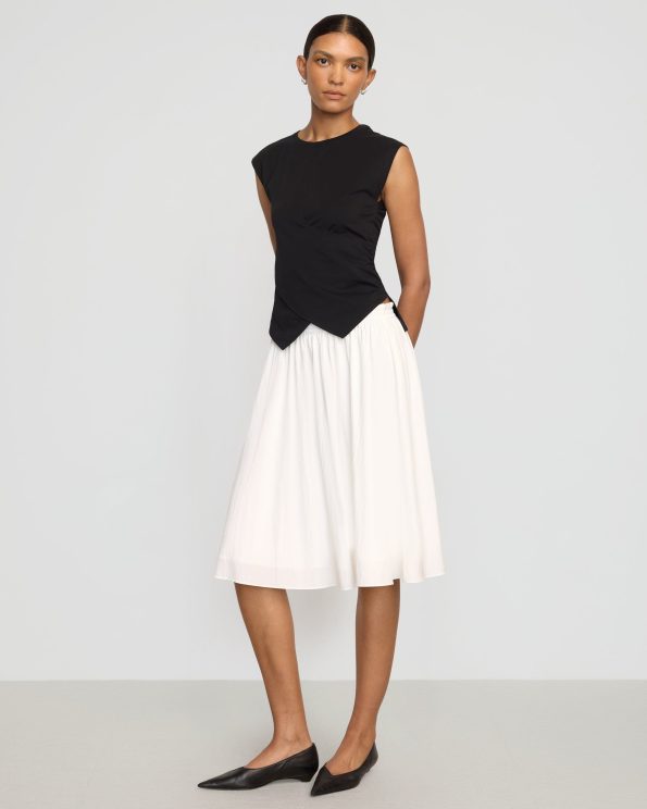 zazie-shirred-stretch-waist-midi-skirt-white-1