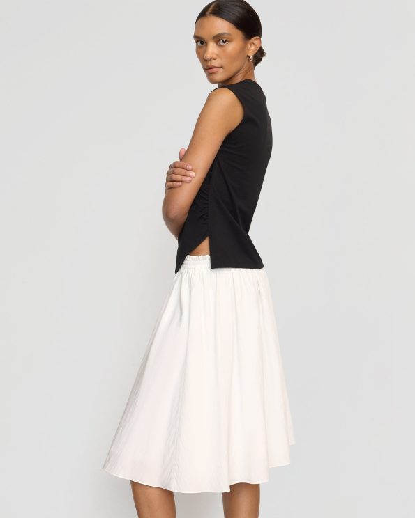 zazie-shirred-stretch-waist-midi-skirt-white-2